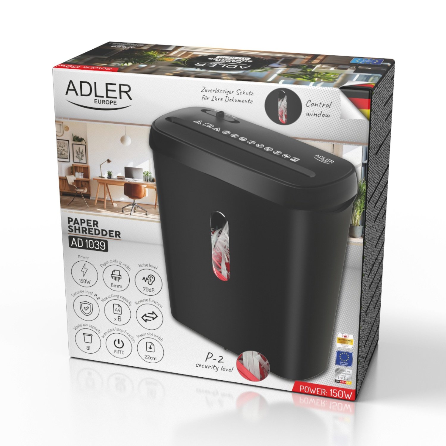 Шредер Adler AD 1039