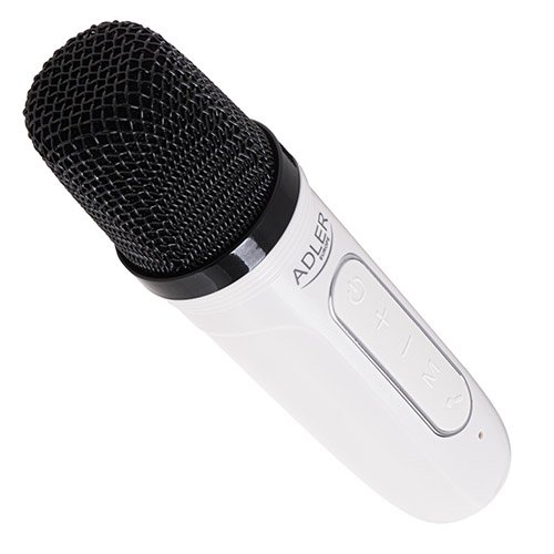 Караоке-колонка с микрофоном Adler AD 1199w, Bluetooth, USB