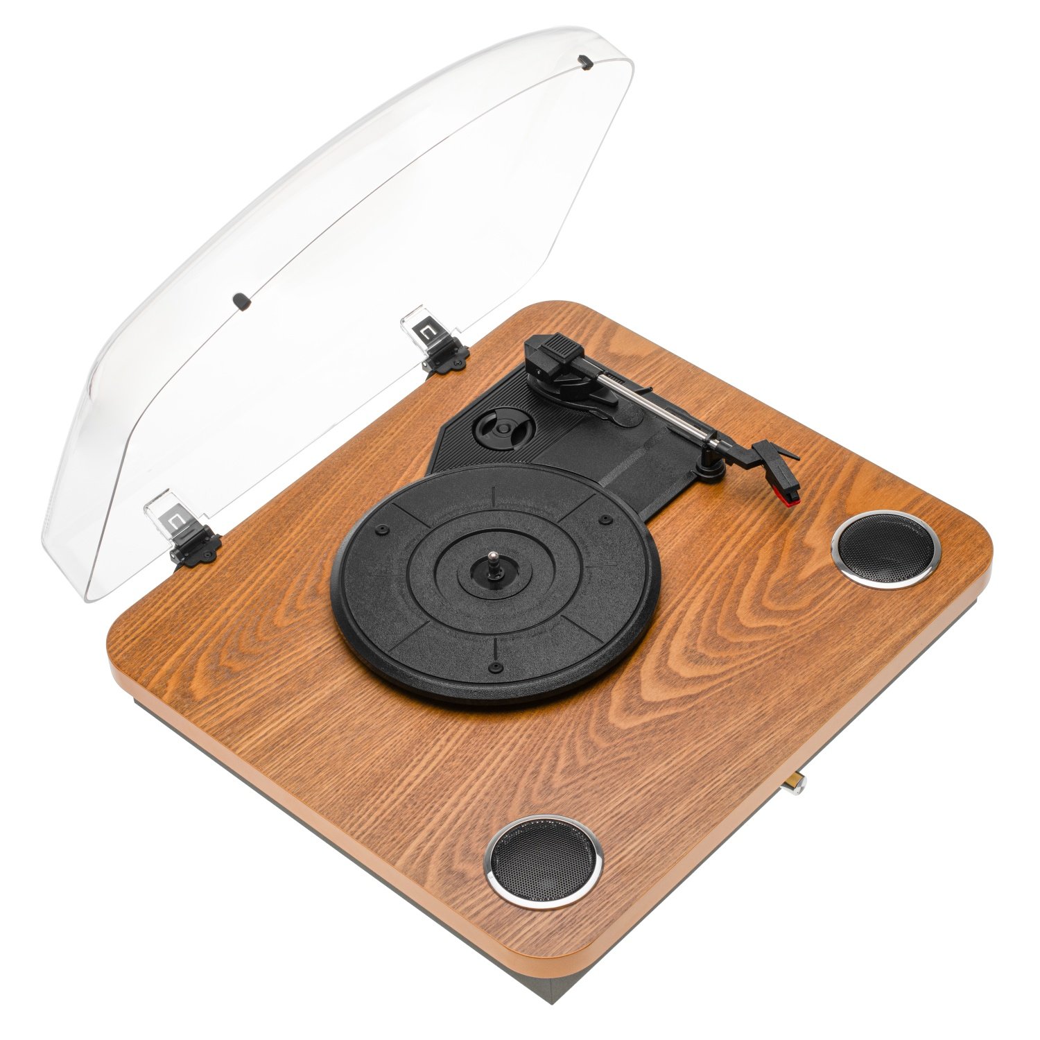 Player vinil Adler AD 1914 Wood Bluetooth/MP3/USB/RCA/recording