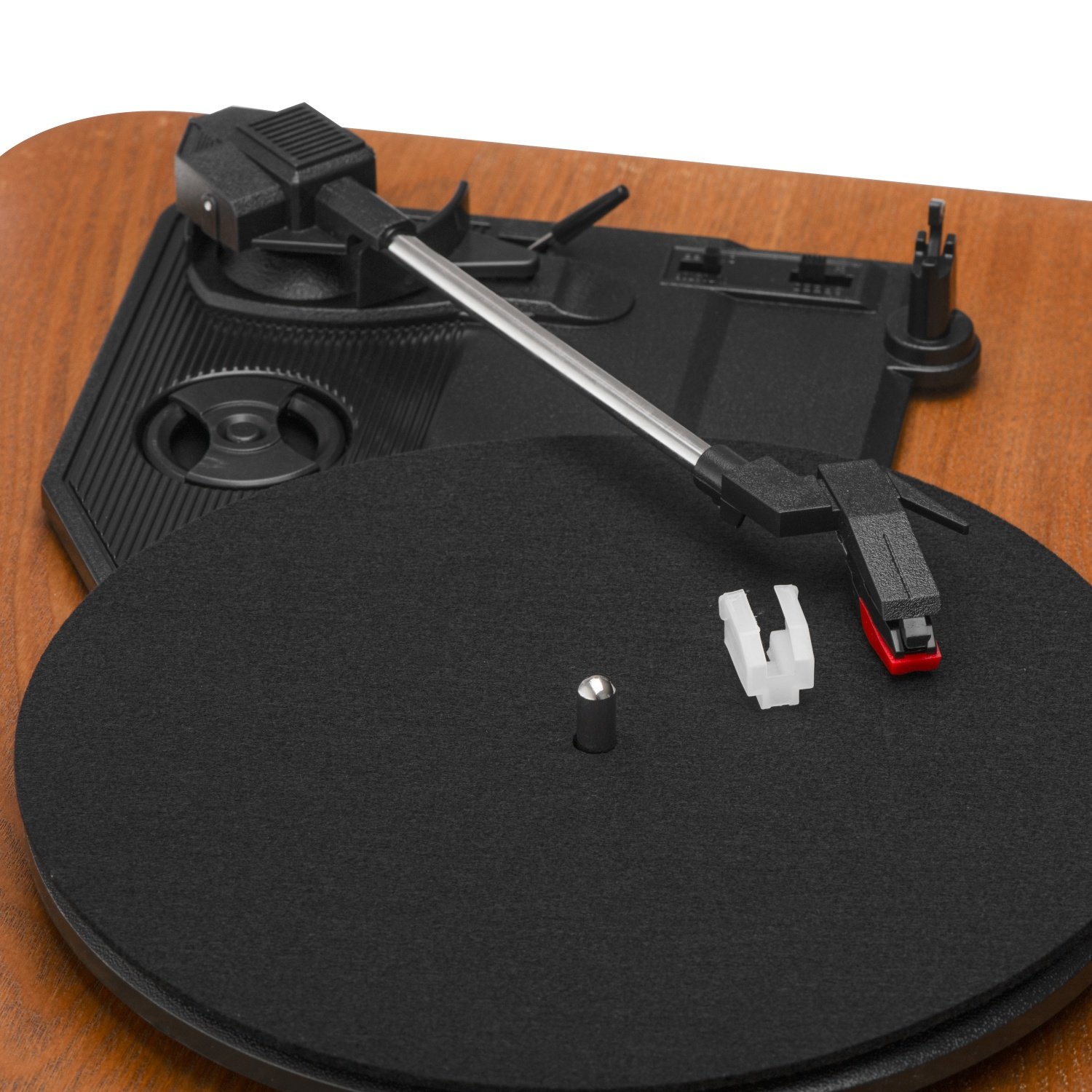 Player vinil Adler AD 1914 Wood Bluetooth/MP3/USB/RCA/recording