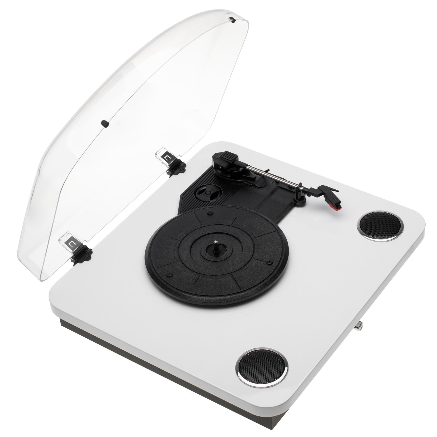 Виниловый проигрыватель Adler AD 1914 белый с Bluetooth/MP3/USB/RCA/записью