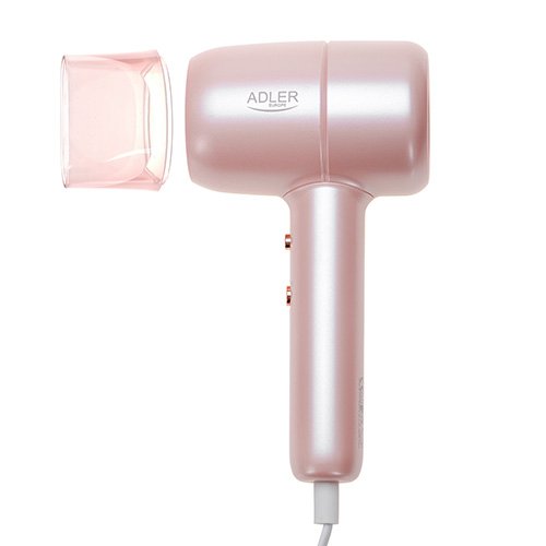 Фен для волос Adler AD 2279p, 1800Вт, 2 скорости, 2 режимами нагрева