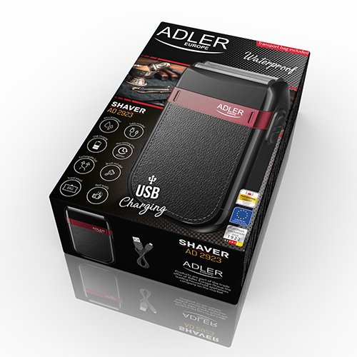 Электробритва Adler AD 2923, USB-зарядка