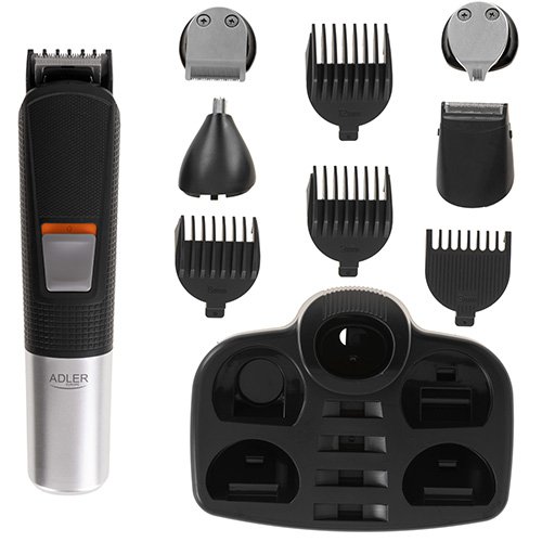 Набор для груминга 5 в 1 Adler AD 2943, LED, USB