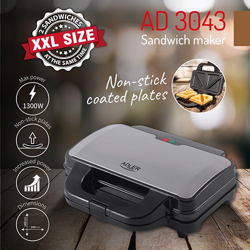 Сэндвичница Adler AD 3043