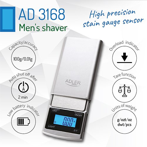 Ювелирные весы Adler AD 3168