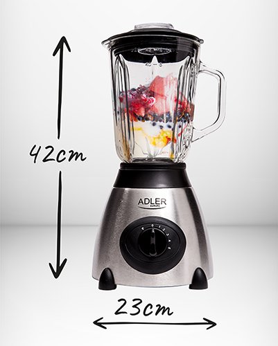 Блендер Adler AD 4070, 600 Вт, 1.5 л, черный