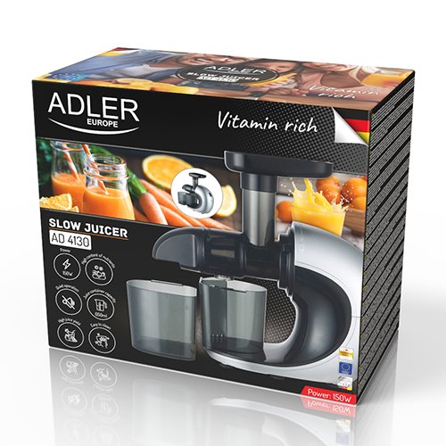 Медленная соковыжималка Adler AD 4130