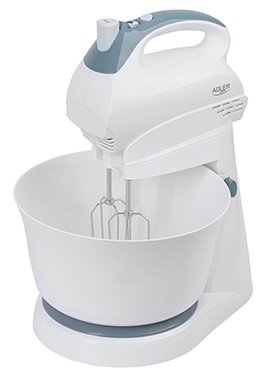 Миксер Adler AD 4202, 300 Вт, белый