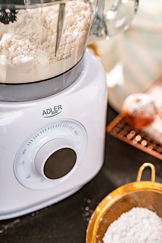 Кухонный комбайн Adler AD 4224 LCD 12 в 1, 2000 W, белый