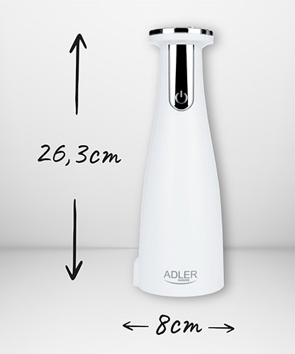 Мельница для соли и перца Adler AD 4449 белая