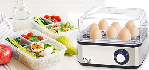 Яйцеварка электрическая Adler AD 4486 на 8 яиц