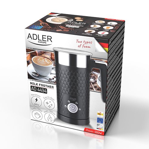 Вспениватель молока с подогревом Adler AD 4494b