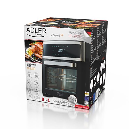 Аэрогриль Adler AD 6309 8в1 13 литров
