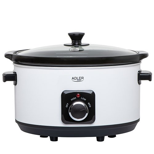 Мультиварка-медленноварка Adler AD 6413w, 5,8л
