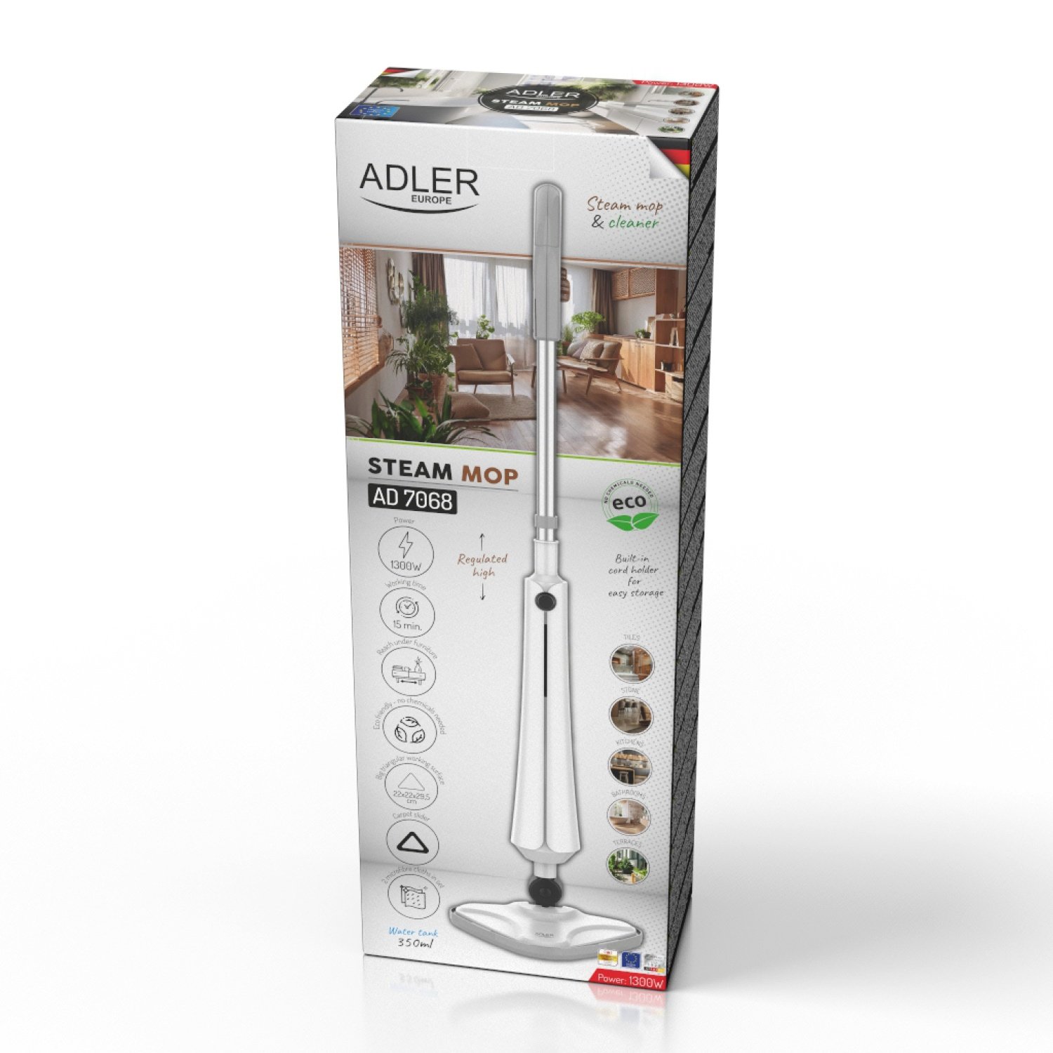 Паровая швабра Adler AD 7068