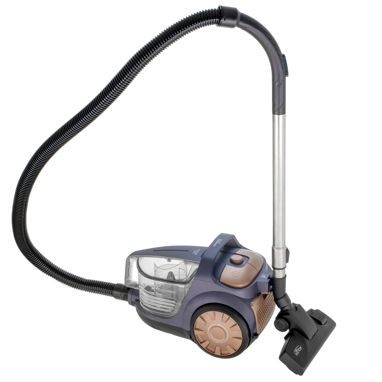 Контейнерный пылесос Adler AD 7076, 3.5л, 3000Вт, 80dB, фильтр HEPA