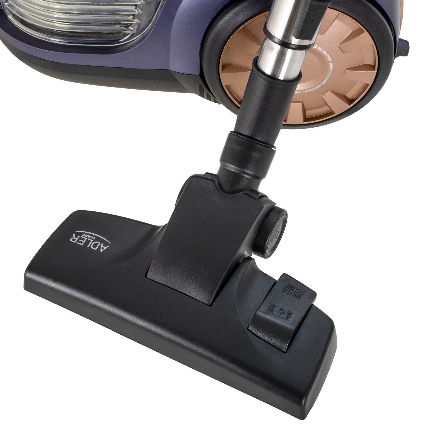 Контейнерный пылесос Adler AD 7076, 3.5л, 3000Вт, 80dB, фильтр HEPA