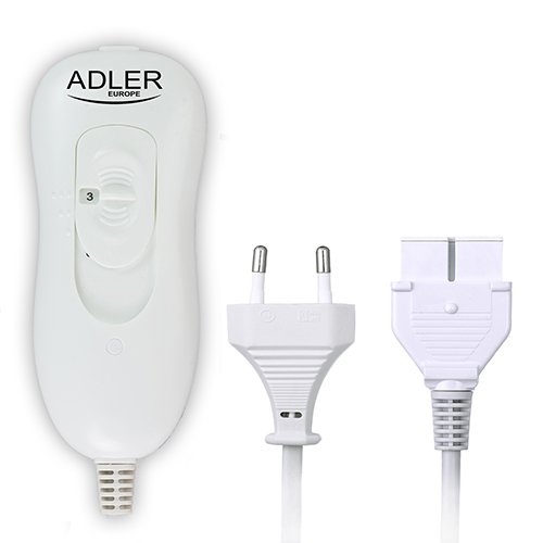 Электроодеяло двуспальное Adler AD 7426, 150 х 160 см, 2 х 60 Вт