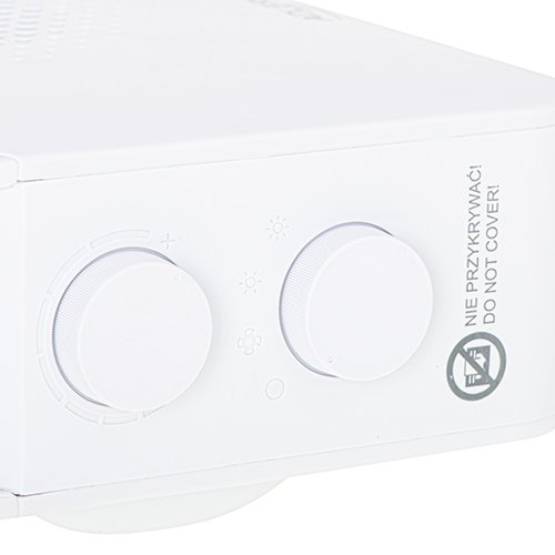Тепловентилятор Adler AD 7725, 2000 Вт, белый