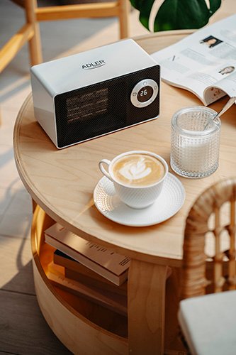 Керамический тепловентилятор Adler AD 7746, 1000 Вт