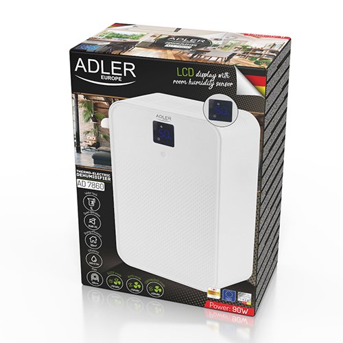 Осушитель воздуха Adler AD 7860 до 30 м²