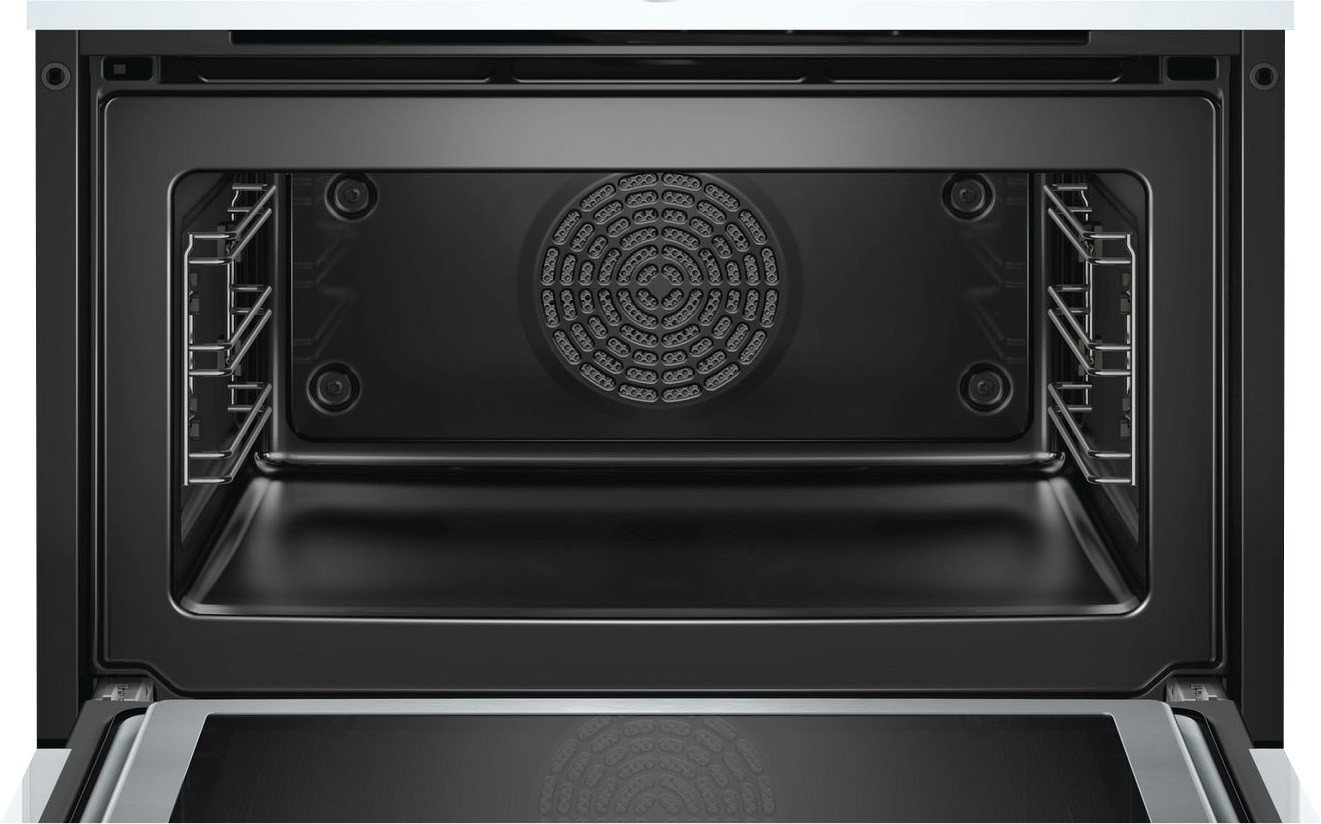 Компактный духовой шкаф электрический с микроволнами Bosch CMG633BW1