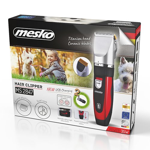 Машинка для стрижки животных Mesko MS 2847