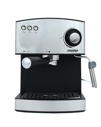 Рожковая кофеварка Mesko MS 4403, 850 Вт, 15 бар, нержавеющая сталь