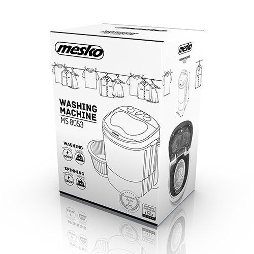 Полуавтоматическая стиральная машина Mesko MS 8053