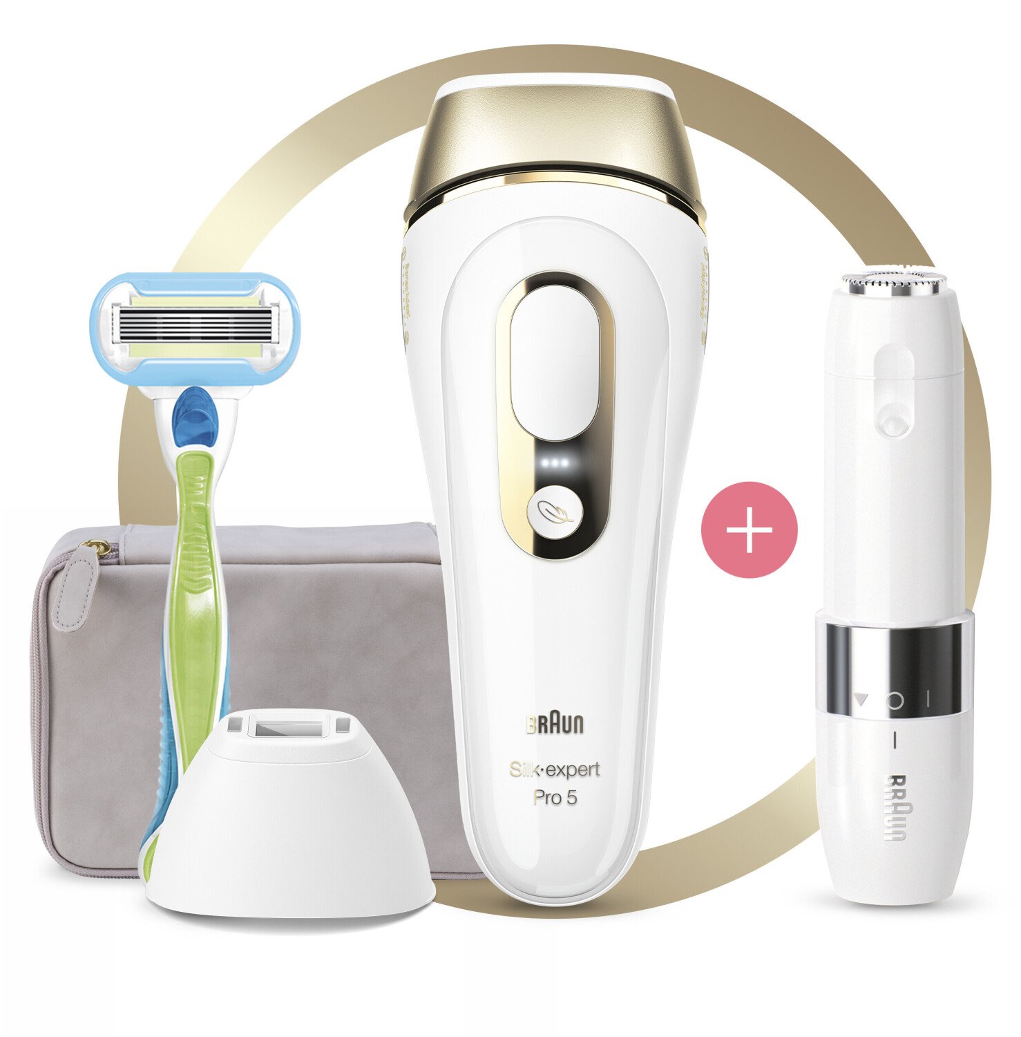 Фотоэпилятор Braun Silk-expert IPL Pro 5 PL5129