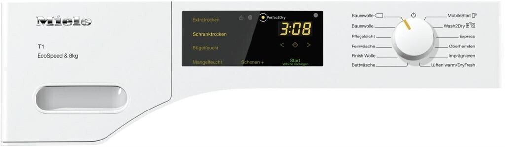 Uscator de rufe Miele TWC560WP EcoSpeed&amp;8kg