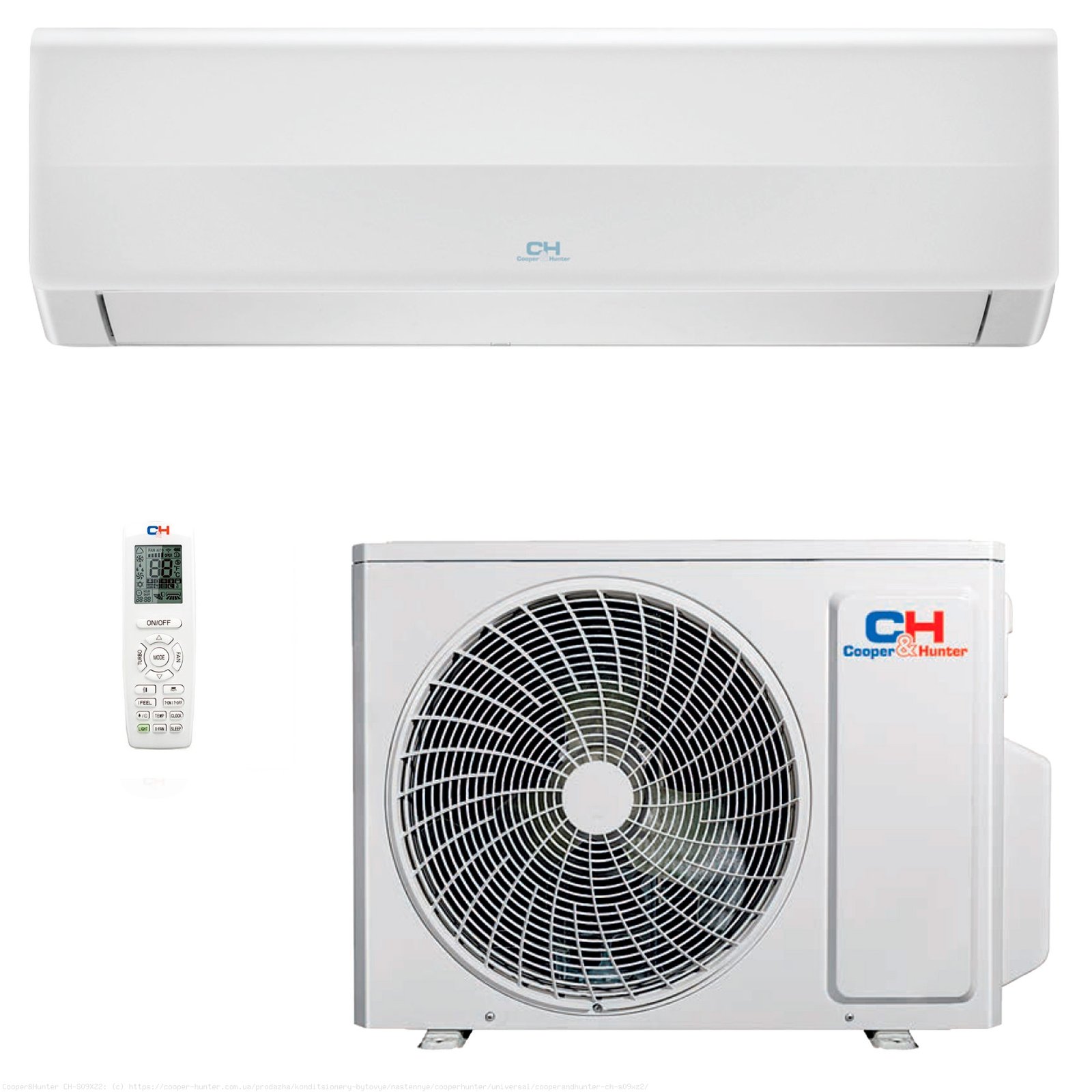 Кондиционер Cooper&Hunter СH-S09XZ2 Universal R410a