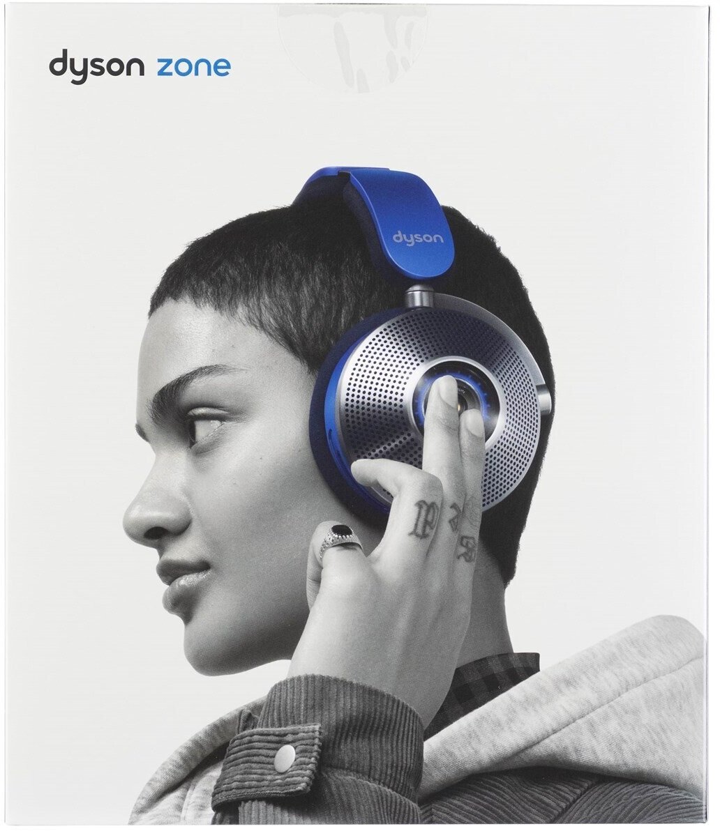 Беспроводные наушники с функцией очистки воздуха Dyson Zone Blue, Bluetooth, Noise cancelling, ANC