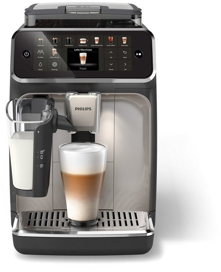 Espressor automat Philips EP5547/90, 1.8l, 1500W, 15 bar, negru crom