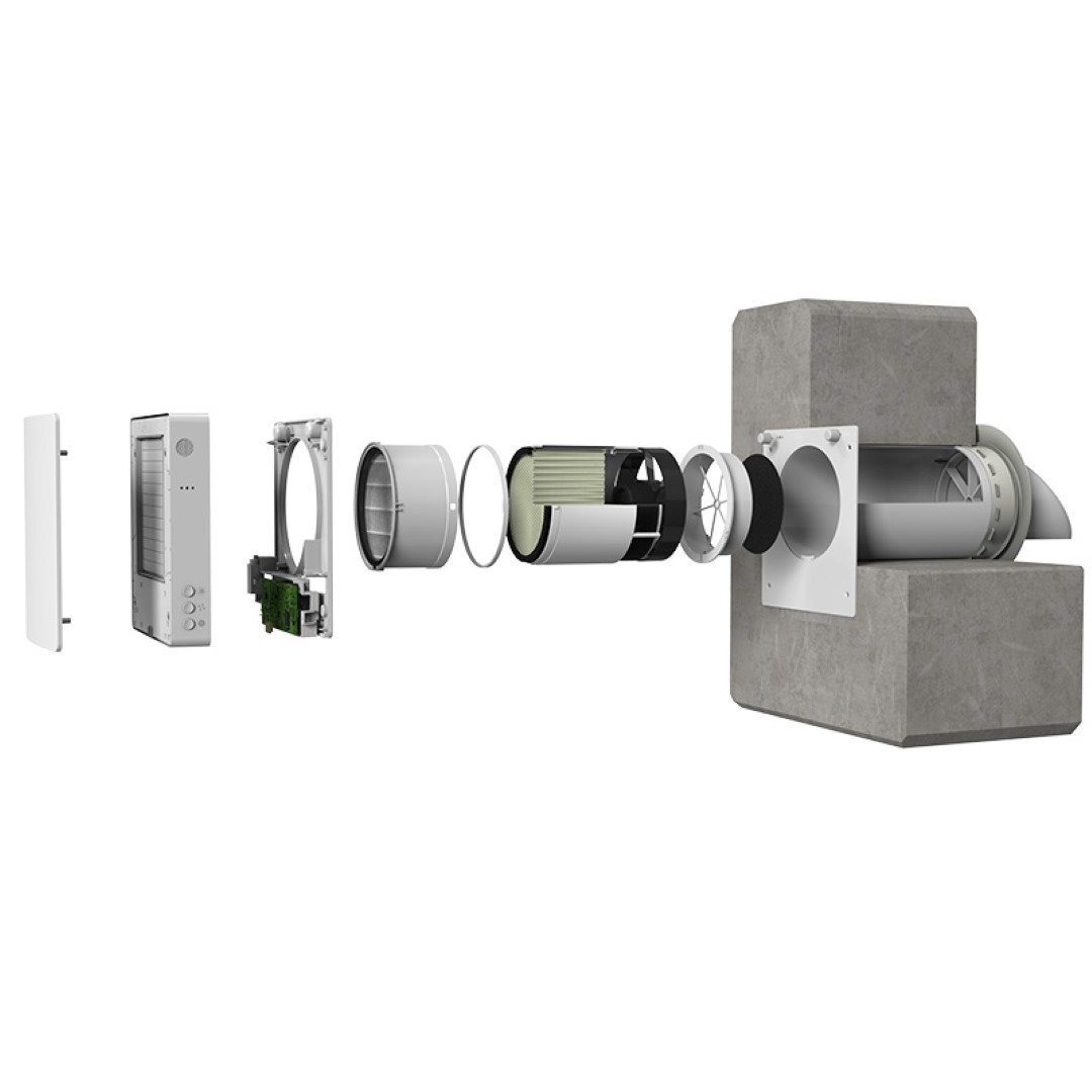 Настенный рекуператор Hoshi HS-HRV050CWF