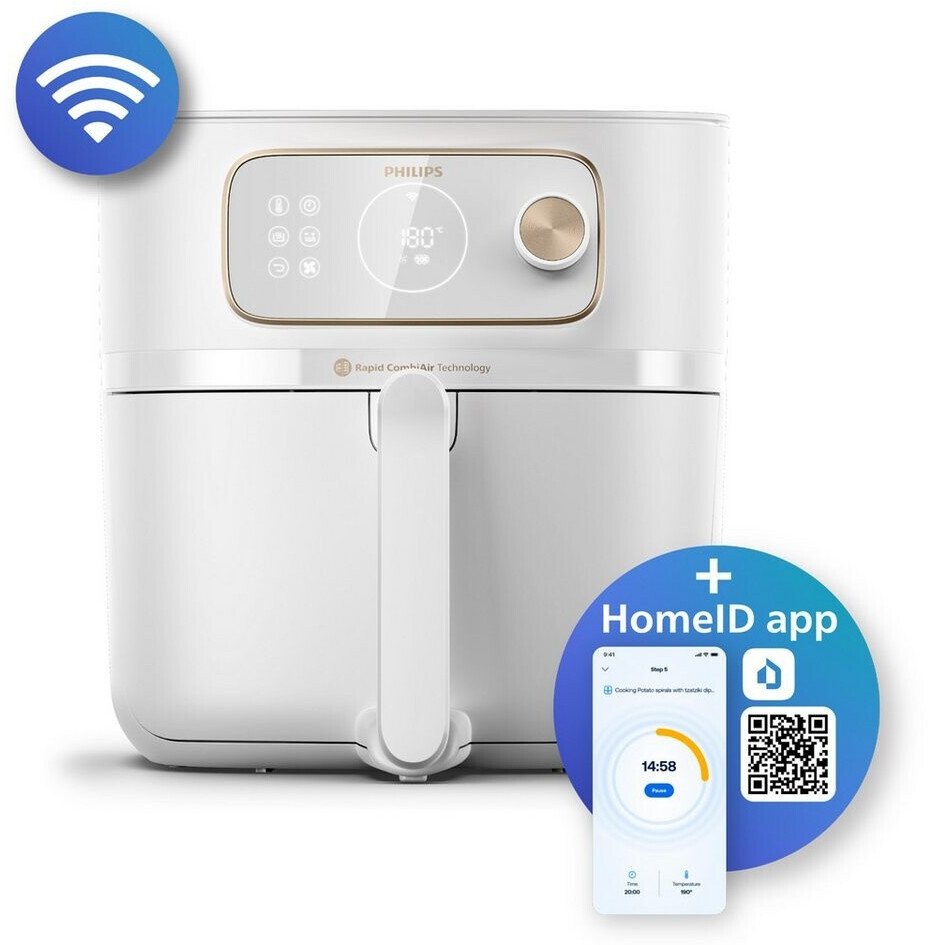 Friteuza cu aer cald Philips Airfryer Smart XXL HD9876 Seria 7000